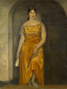 Portrait Of Mrs. Kroll In Yellow