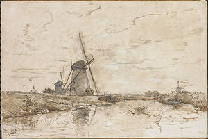 Landscape With Mills