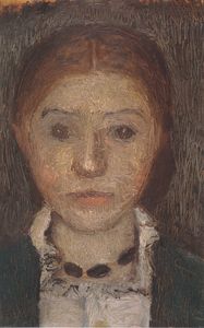 Self-portrait With Necklace