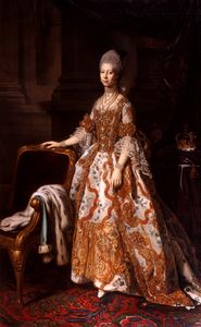 The British Queen Charlotte Of Mecklenburg-strelitz