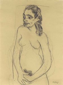 After Soutine's Only Nude
