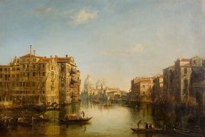 grund kanal Venedig  Italien