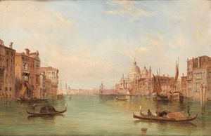Le Grand Canal À Venise