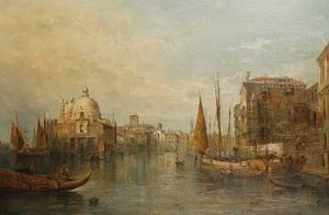 santa maría della salute desde el gran canal , Venecia