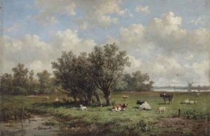 Cattle In A Landscape
