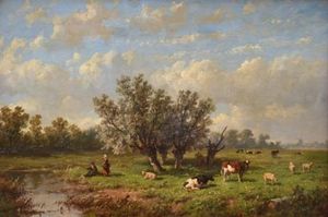 Dutch Pastoral Scene