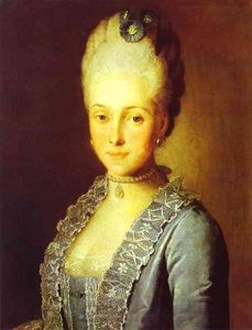 肖像亚历山德拉Perfilyeva，NE伯爵夫人Tolstaya