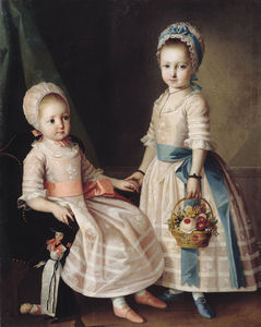 Portrait von zwei Schwestern