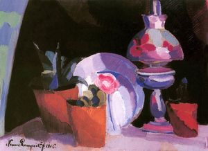 Still-life With A Lamp