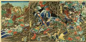 Toyotomi Hideyoshi's Troops Fighting In Korea