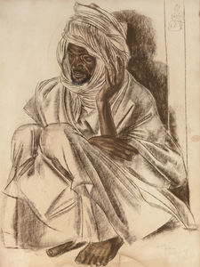 Portrait eines arabischen Von Adrar