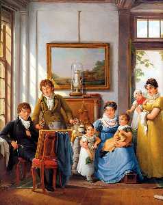 Hendrik Weymans and his family Sun