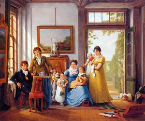 Hendrik Weymans and his family Sun