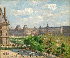 Place du Carrousel, the Tuileries Gardens.