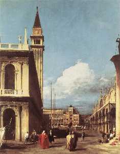 ETTO The Piazzetta Looking Toward The Clock Tower