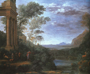 Landscape with Ascanius Shooting the Stag of Silvia,