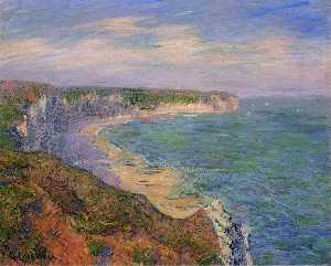 Cliffs at Fecamp in der Normandie