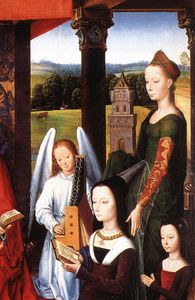The Donne Triptych (detail 4) - (central panel)