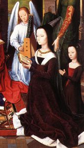 The Donne Triptych (detail 5) - (central panel)