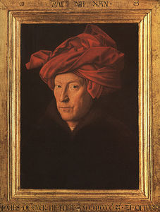 A Man in a Turban (possibly a self-portrait) -