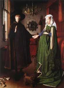 Portrait de Giovanni Arnolfini et  son  femme