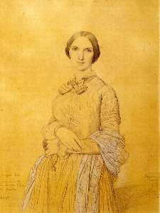 Madame Hippolyte Flandrin born Aimee Caroline Ancelot