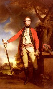 Porträt von George townshend Lord Ferrers