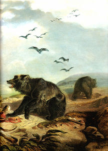 La caza del oso grizzly