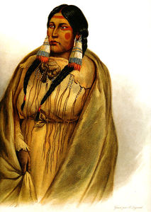 Woman of the Cree-Tribe