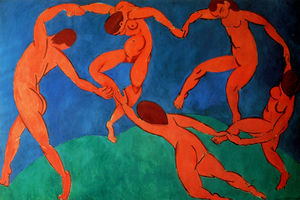 La Danse de huile toile St Petersbourg , musée de l hermitage
