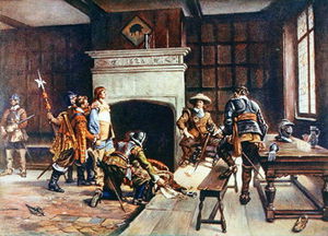 Oliver Cromwell At The Blue Boar en Holborn