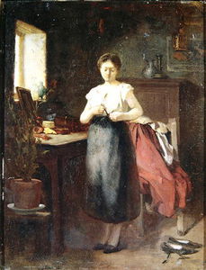 Woman In An Interior