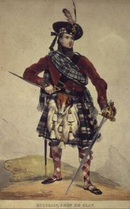 Chef d un clan écossais
