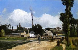 Landscape with Factory.