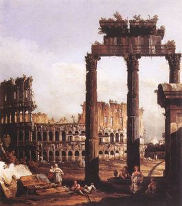Italy - Capriccio with the Colosseum