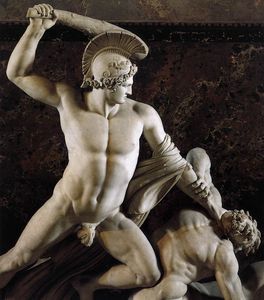Theseus and the Centaur (detail)