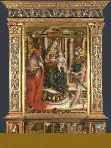 Altarbild von s . francesco dei zoccolanti , Matelica