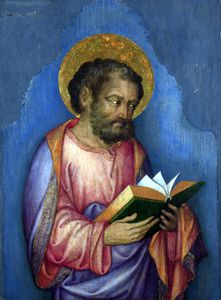 Un santo  con  Un  libro