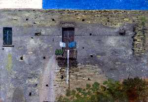 Eine Wand in Neapel