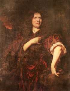 Porträt von laurence hyde Graf von Rochester