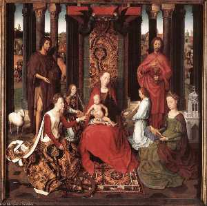 middle - St John Altarpiece (central panel)