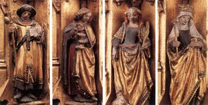 Saint ursula - figures