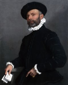 Portrait of a Man holding a Letter (L'Avvocato)