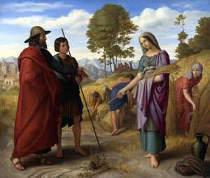 Ruth in campo di Boaz