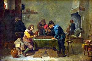 Jugadores de backgammon
