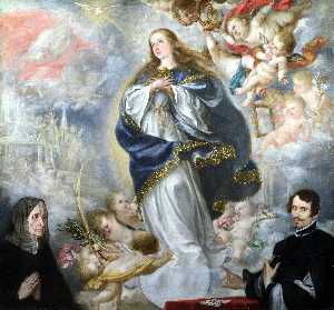 La Inmaculada Conception enestado  dos  Los donantes