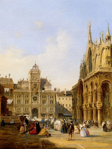 Una vista de la plaza San Marco