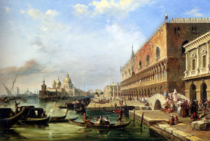 The bacino Venice Looking Towards The Grand Canal