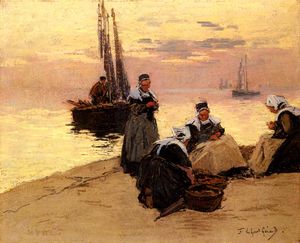 Breton fisherwomen