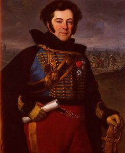 エミール ジャン ホレス の肖像画 中尉 大佐 , コント デ thalouet